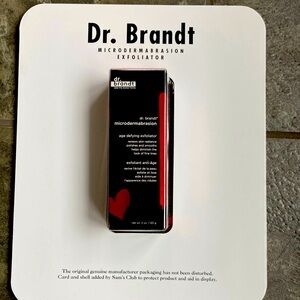 Dr Brandt microdermabrasion exfoliated